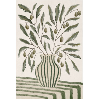Olive Branches In Vase