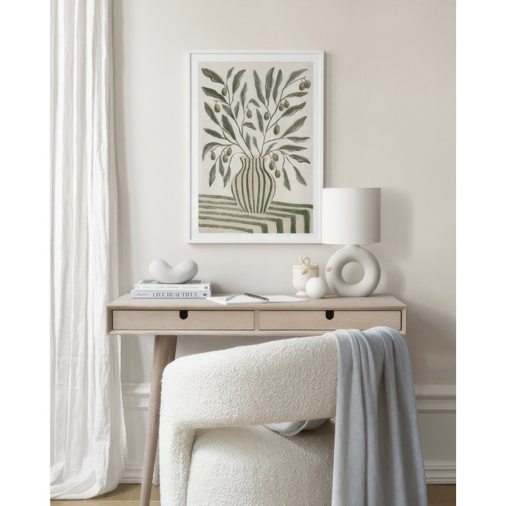 Olive Branches In Vase